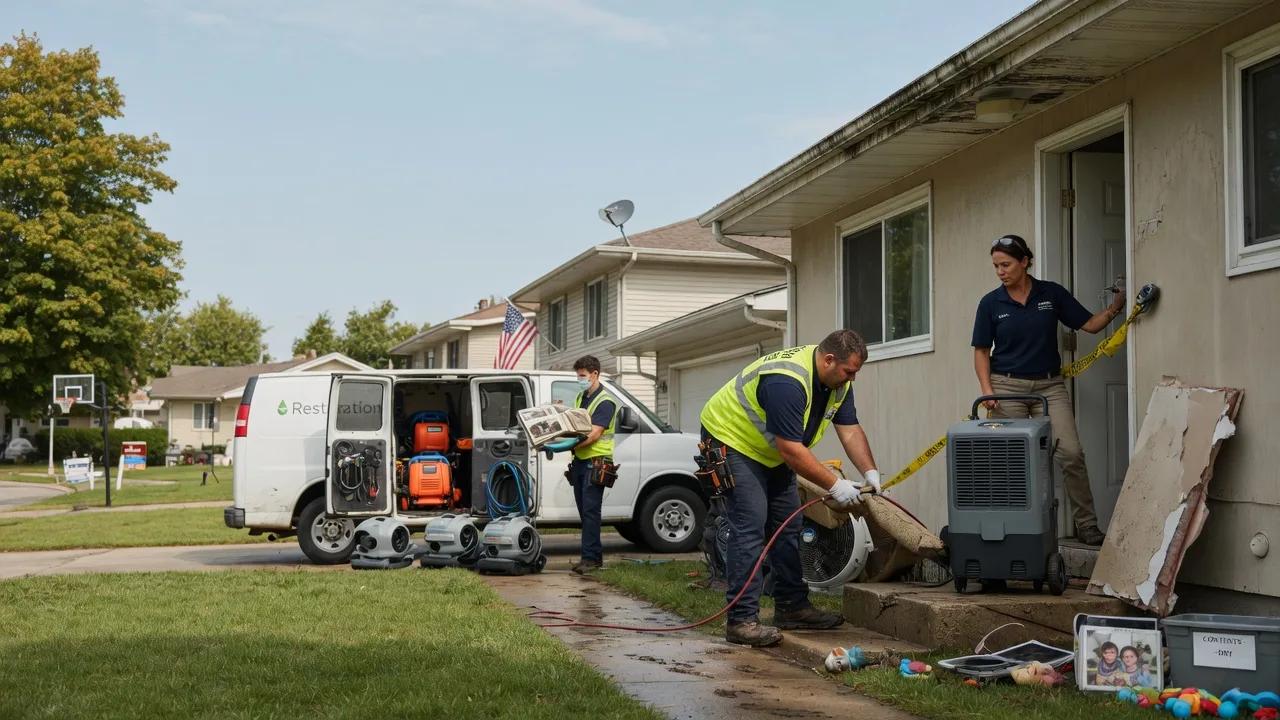 Water Damage Restoration in California City, CA near me